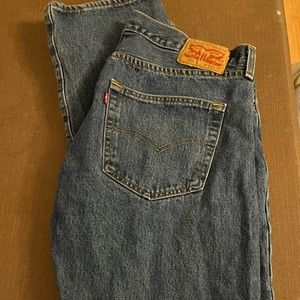Levi’s 501 Button Fly Blue Jeans Size 36x32